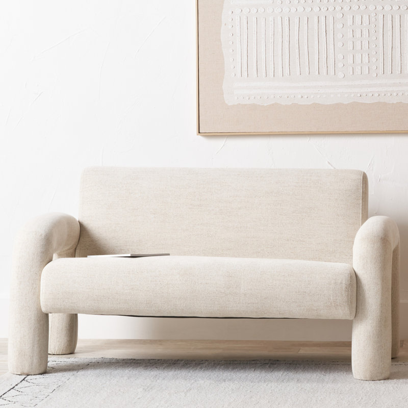 Bisente 2 Seater Boucle Loveseat