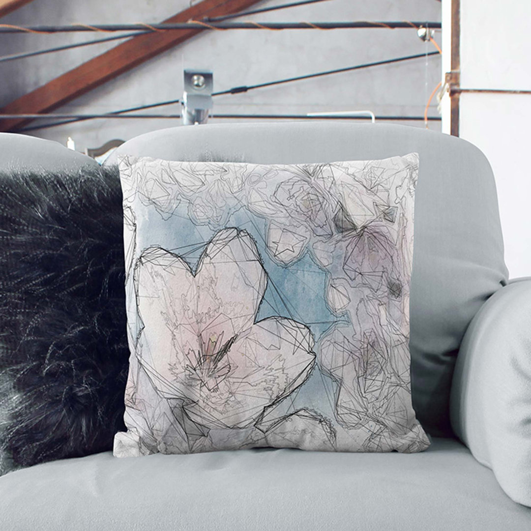 Cherry Blossom Tree in Spring Cushion with Filling
