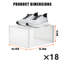 18 Pair Shoe Storage Box