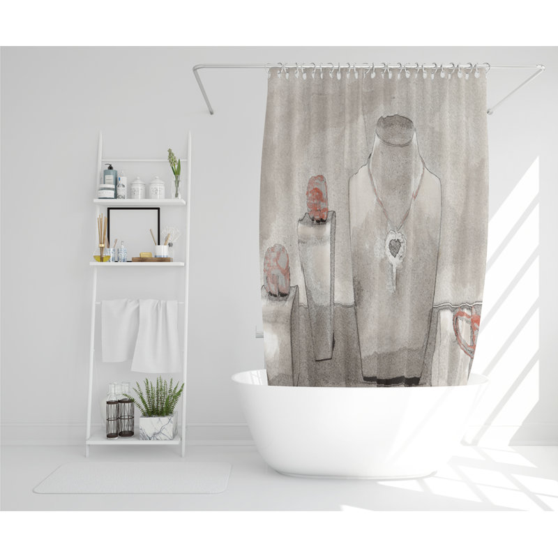 Purnell Polyester Shower Curtain Set