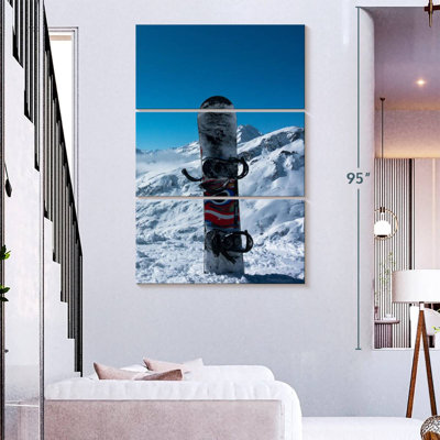 Sirci Snowboard dans la neige