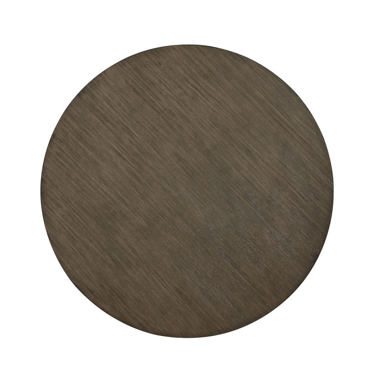 Aaronveer Round Solid Wood Top Dining Table