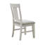Chaise d'appoint en bois massif pour 2 personnes, siège rembourré pour un confort imbattable, 2 chaises de 300 lb, structure et siège, capacité maximale-2009042042-2009042040