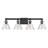 Barlon 34.75" 4-Light Vanity - Matte Black-1096122165