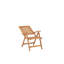 Saguenay Folding Patio Dining Armchair with Cushion