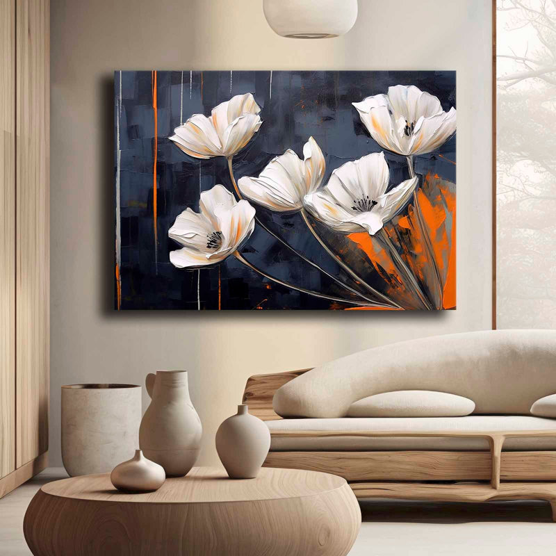 Peinture décorative sur toile