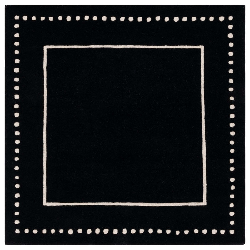 Cruz Hand Tufted Wool Rug, Square 5'
