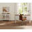 2 - Piece Office Set, 56" Executive Desk & Cabinet With Glass Door-455467950