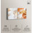 Golden Bronze Ripple Duo Canvas Print Living Room Wall Art Set by Art Remedy, Gallery Wrapped, 36 x 45-135756607-135756603