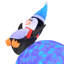 Fauteuil gonflable 6 pi. Blue Penguins