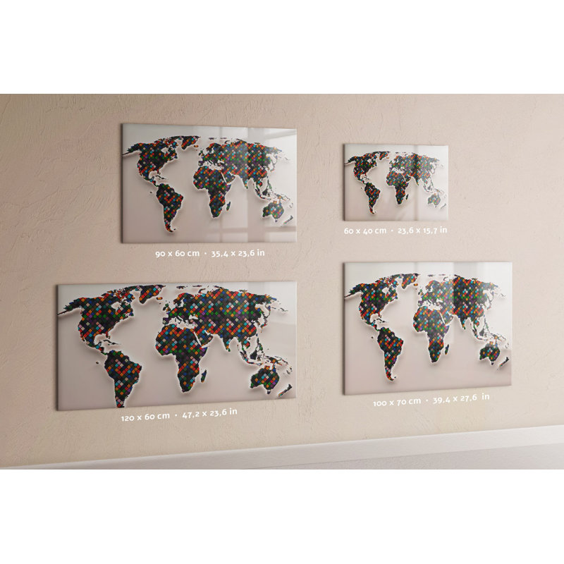 Magnetic Glass Dry Erase Board