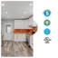 Ensemble d'éclairage encastré ultra-plat DEL 6 "Remodel IC 6"