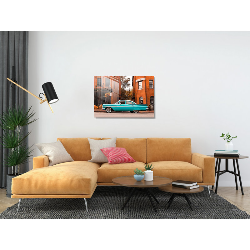Peinture décorative en verre trempé, H 39,4 po x l 27,6 po x P 1 po