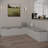 L-shape Storage Bench With Cushion