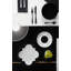 Baroque Black 4 Pieces Stainless Steel Cutlery Set, Service For 1-255304850