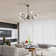 Klotilda 12 - Light Dimmable Modern Linear Sputnik Chandelier