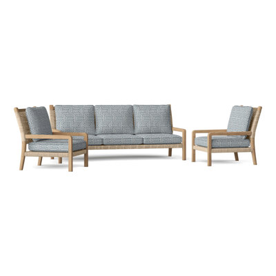 Hudson Outdoor 3 - Piece Conversation Set