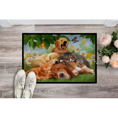 Vandergrift Non-Slip Outdoor Doormat