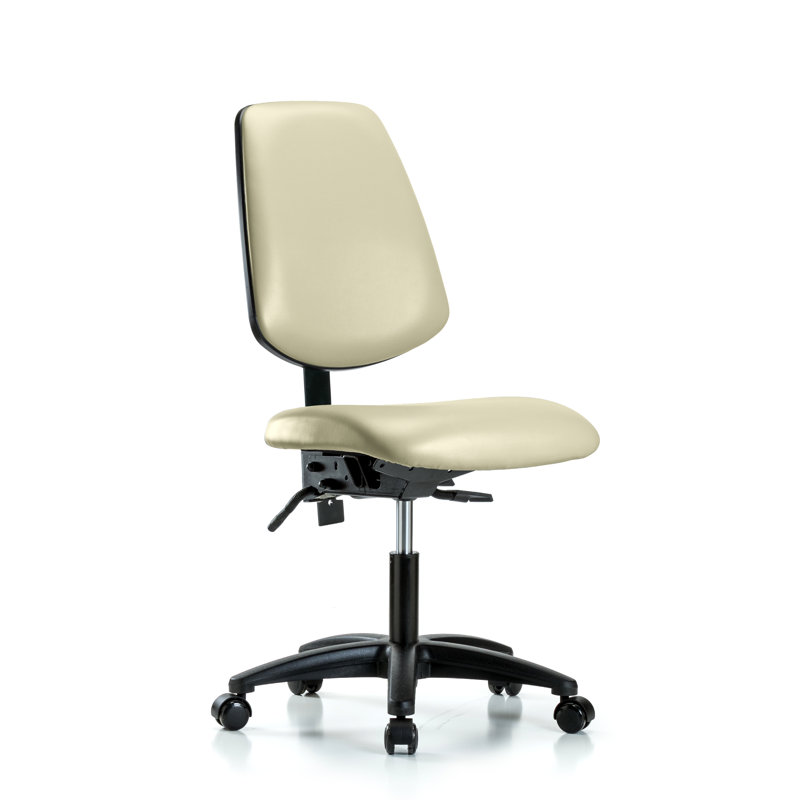 Chaise de travail Evelin, Adobe, Roulettes, Inclus