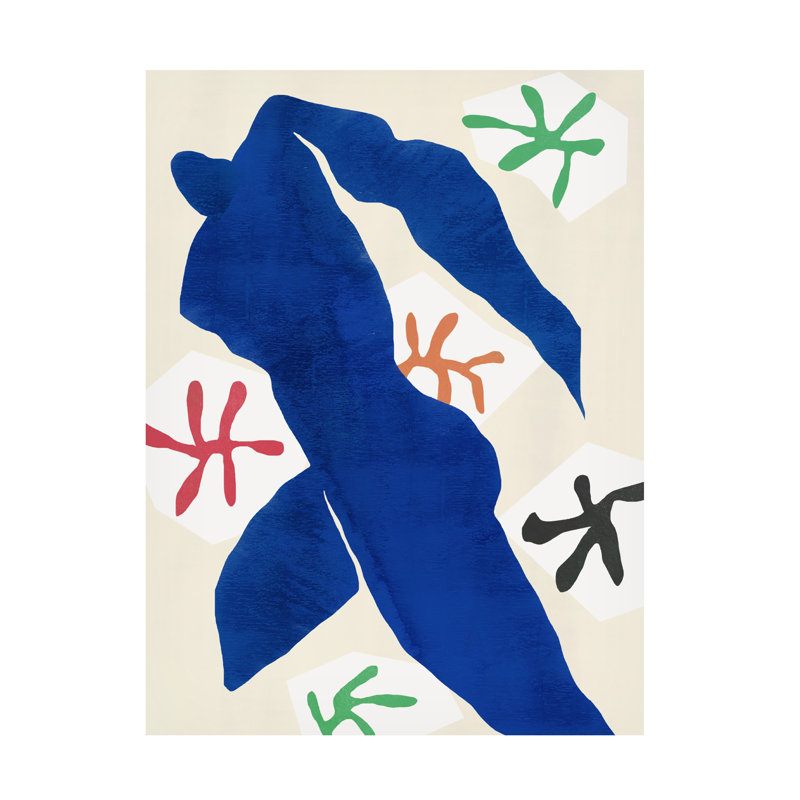 Art sur toile, petit dogue bolologien bleu, H 19 po x l 14 po