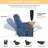 Dual Motor Power Lift Recliner Chair With Massage, Heat & 350 Lbs Weight Capacity-426606331