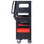4 LEVEL MULTI PURPOSE TROLLEY FOR DIAGNOSTICS-BLACK+RED