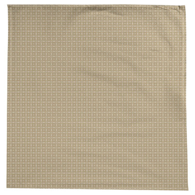 Nappe carrée en coton à motif géométrique 100% avicia