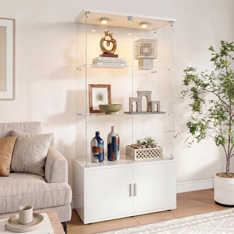 Display Cabinet, White