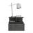 Adele Floating Nightstand with Drawer and Open Storage Shelves-1860371105