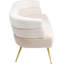 Sofa Sandwich 2-Seater Cream 125cm