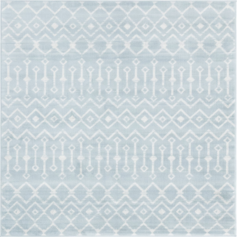 Brais Geometric Indoor Rug, Square 6'1"