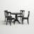 Duquette 4 - Person Pedestal Dining Set-1343006369