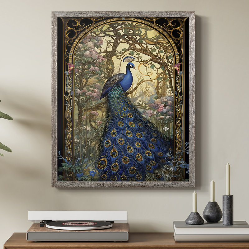 ANIMALS Series CLIII Framed Print - Solid Wood, 11" H x 9" W