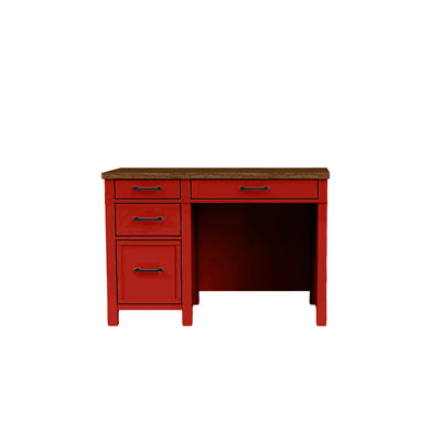 Modern Two Tone Computer Desk