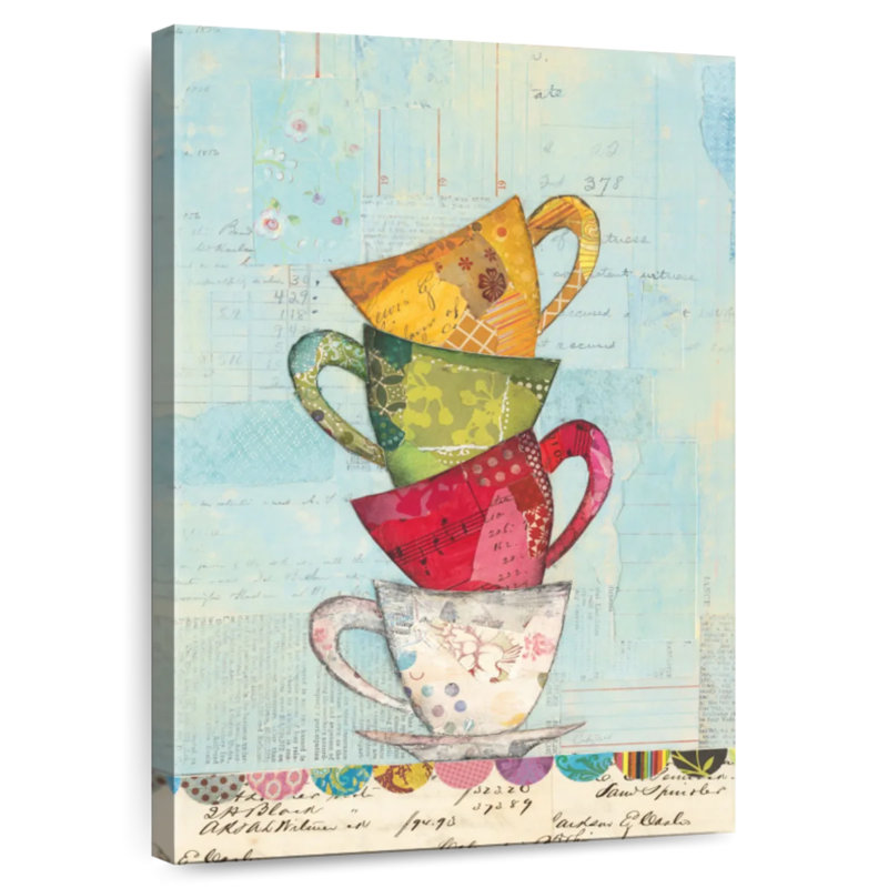 Yarlin Tea Time Cups, 45" H x 30" W