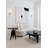 Modern 1 Light Silver Crystal Wall Sconce