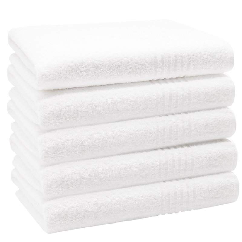 Lightweight Bath Towel, White