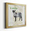 Golden Cuisine Sheep - Ensemble de 4 peintures sur toile encadrées-60148729-60148730