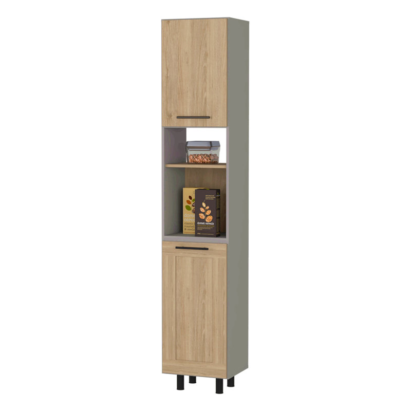 Kitchen Pantry, Six Shelves, Double Door