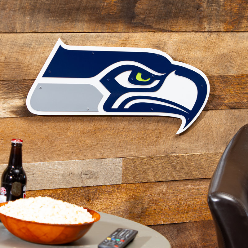 Seahawks de Seattle, art mural en métal superposé