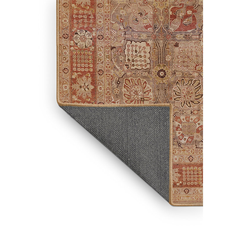 Tapis oriental beige / rouge Soti, Rectangle 2 pi x 4 pi