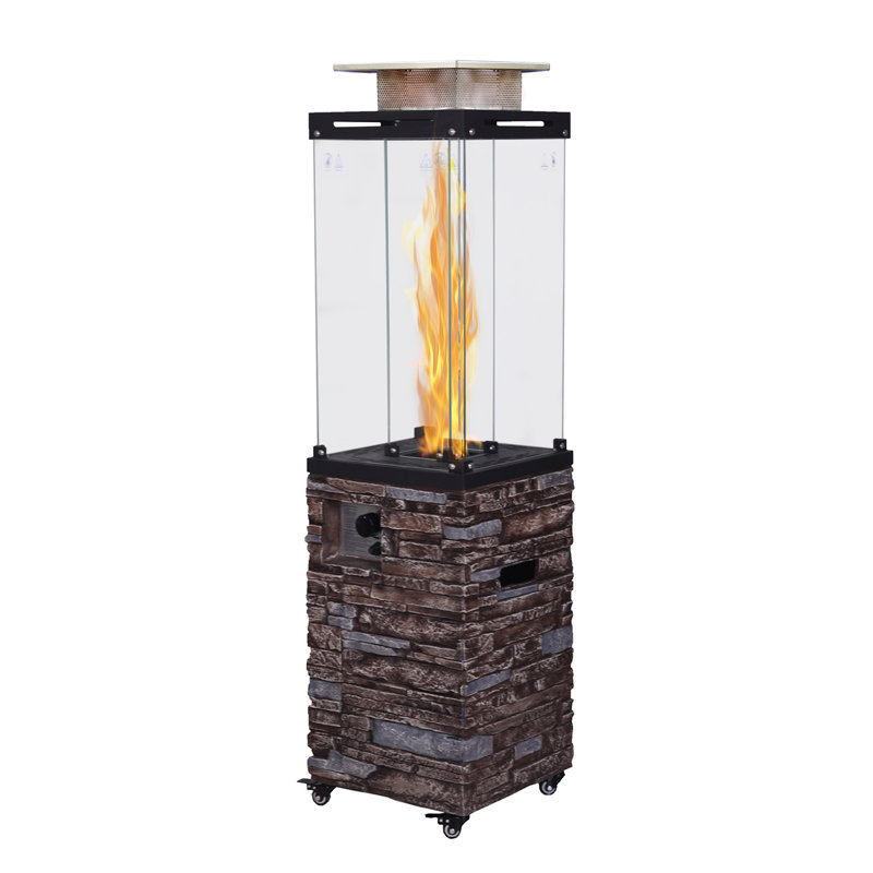 Chauffe-terrasse au propane 41 000 BTU, Bronze
