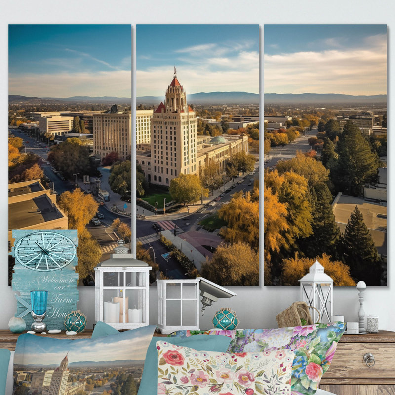 Modern U.S. States & Territories Wall Decor on Metal