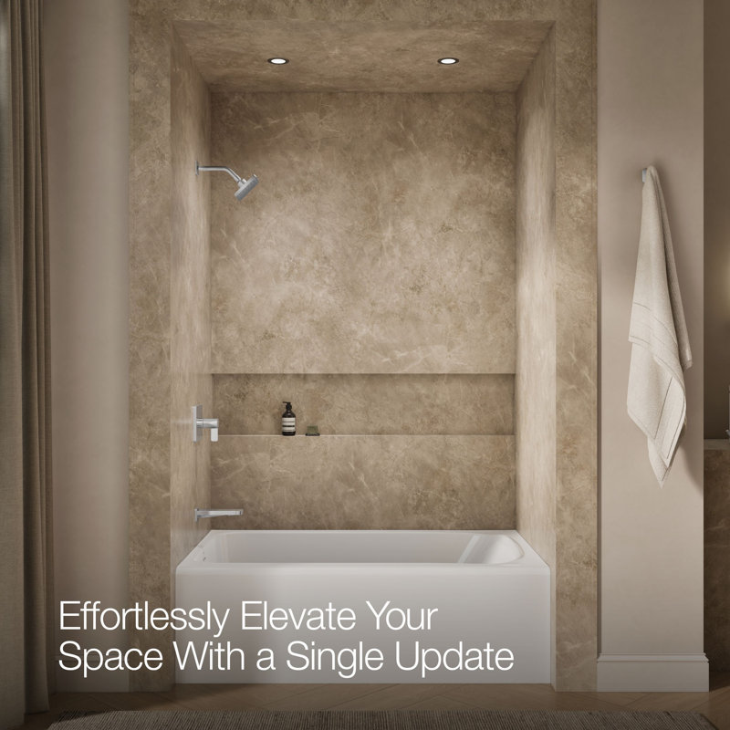 Parallel™ Pressure Balanced Tub and Shower Faucet, Polished Chrome