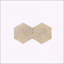Marbre hexagonal or jaune beige, marbre naturel, pour mur, finition texturée FS, marbre cannelé 3D, pierre naturelle, 1 boîte de 12 pièces