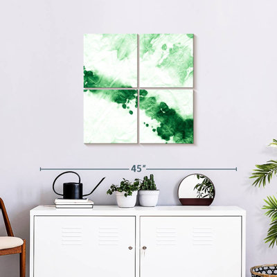 Vert et blanc Avery