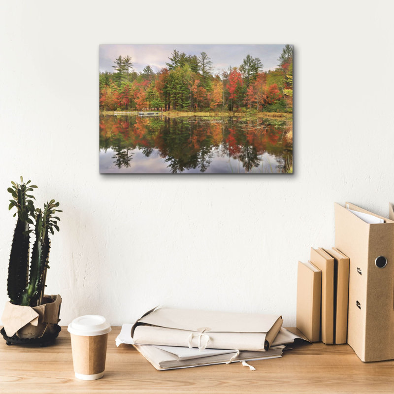 «Adirondacks Foliage» par Lori Deiter, estampe numérique sur toile, H 12 po x l 18 po x P 0,75 po