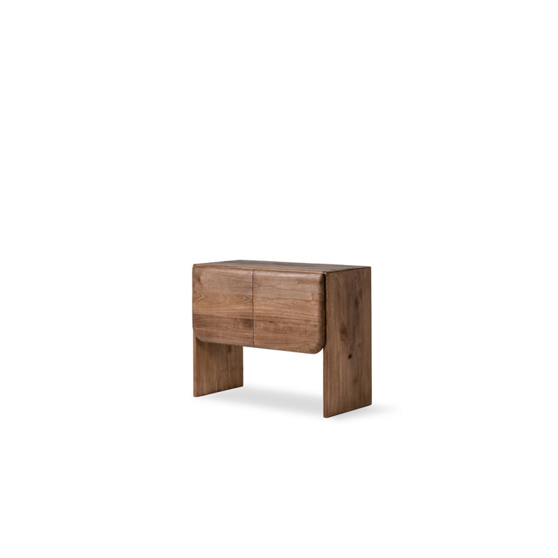 Neascu Solid Wood Standard Accent Cabinet, Brown