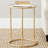 Myrtille Glass Top End Table-25773032-14175677