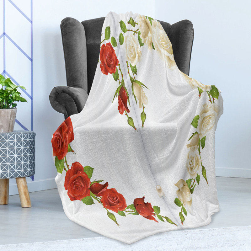 Hand Woven Throw Blanket, 50" W x 60" L